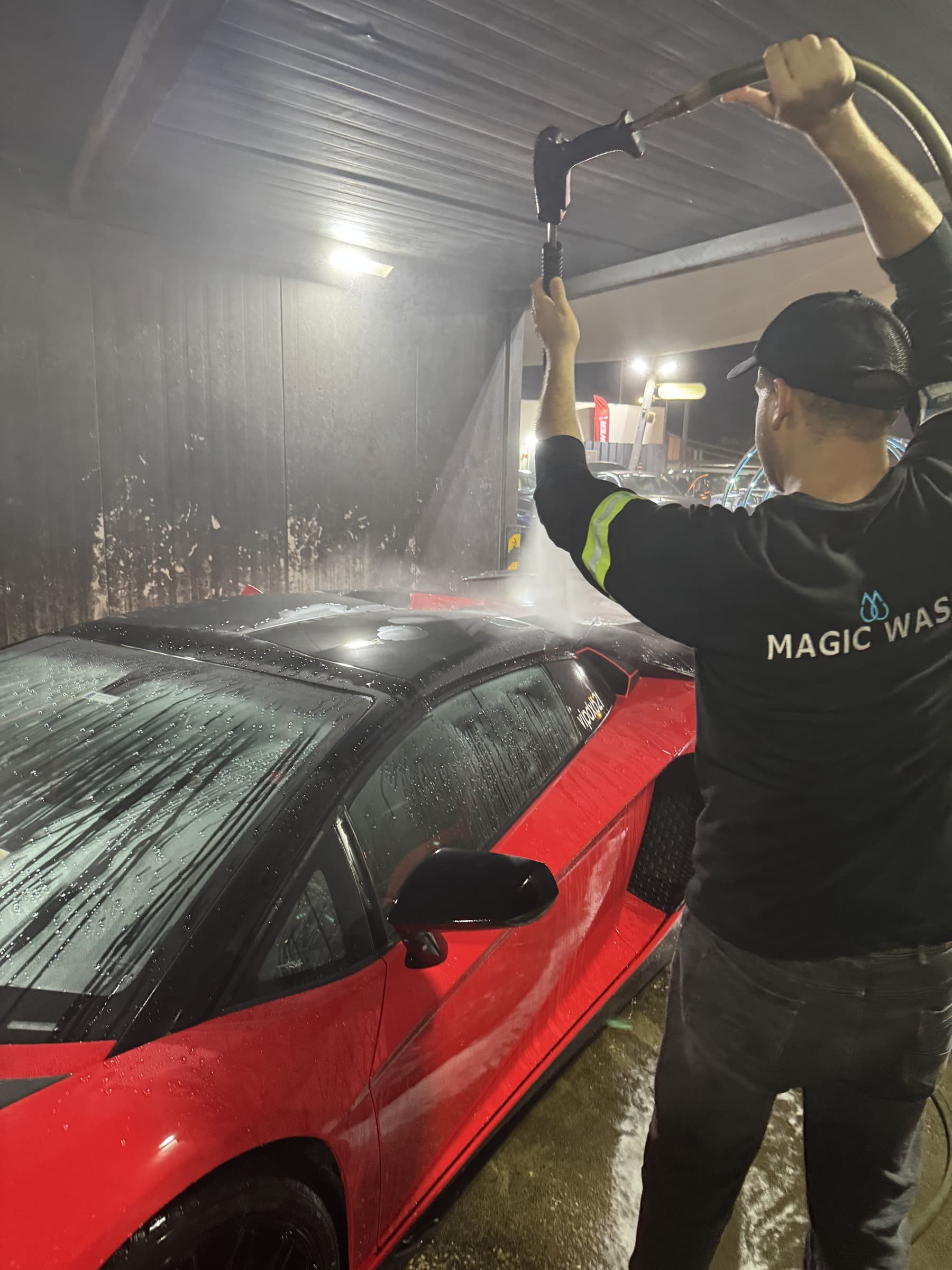 Aventador SV side profile in foam
