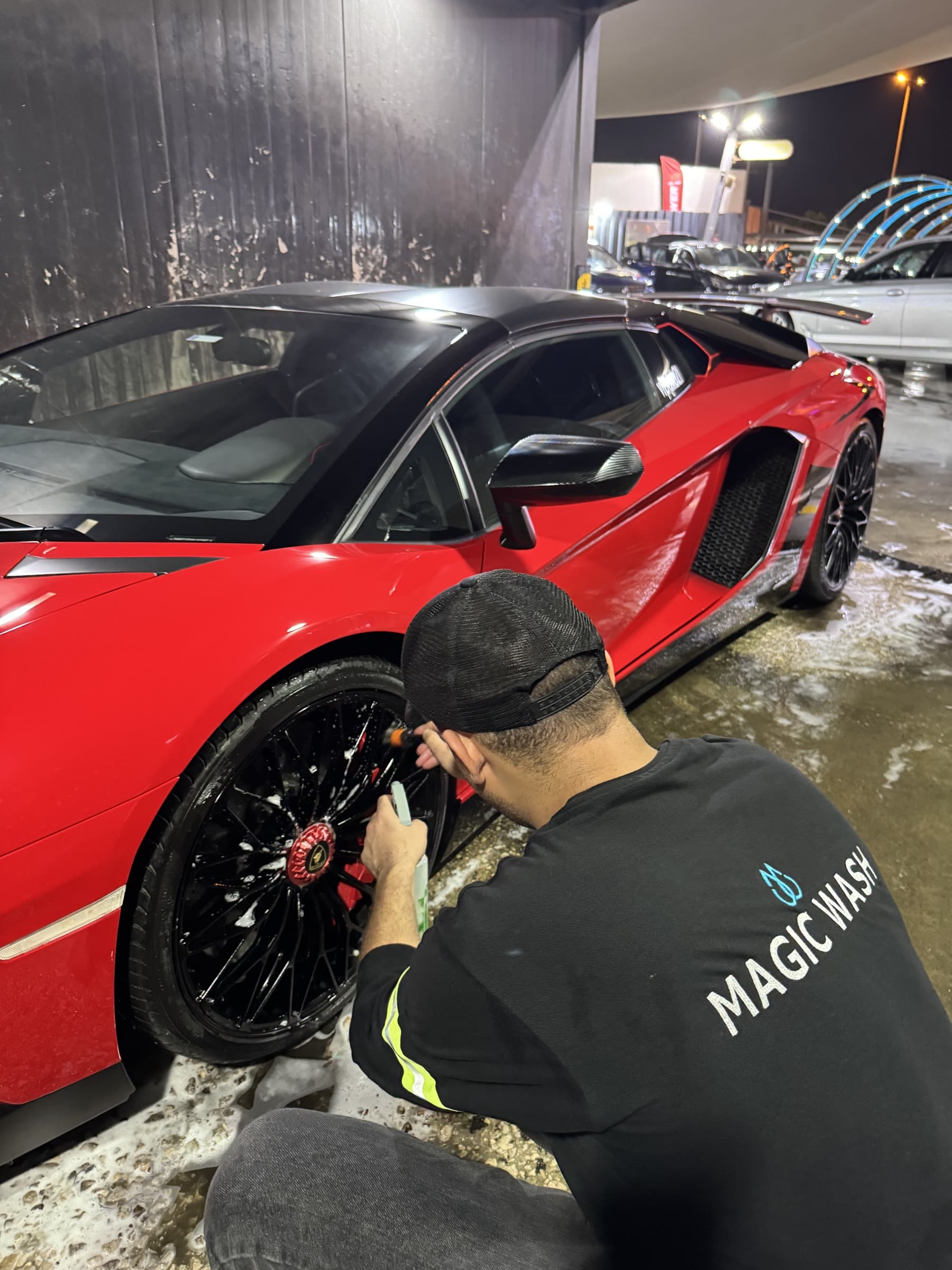 Aventador wheel detail